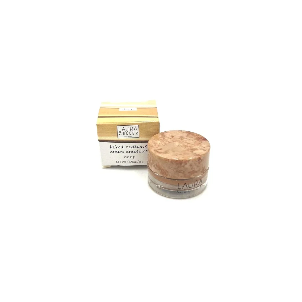 Laura Geller‎ Baked Radiance Cream Concealer Shade Deep Size 0.21oz / 6 g